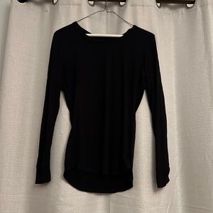 Womens black long sleeve